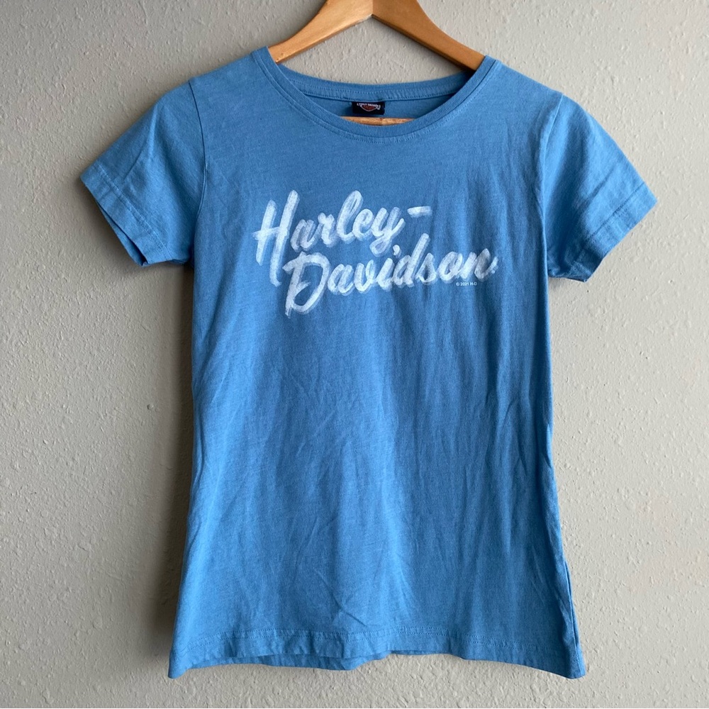 Harley-Davidson Blue Top